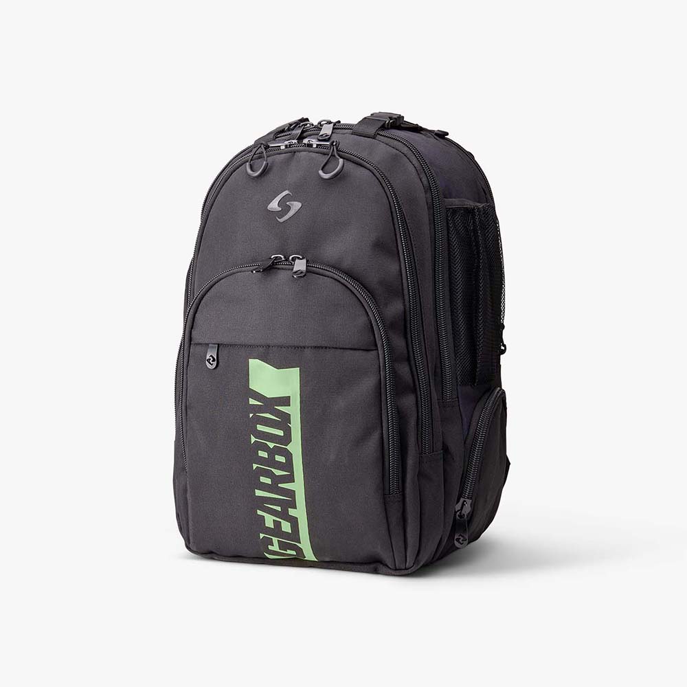 Balo Gearbox Backpack Black/Green bền bỉ, giá tốt