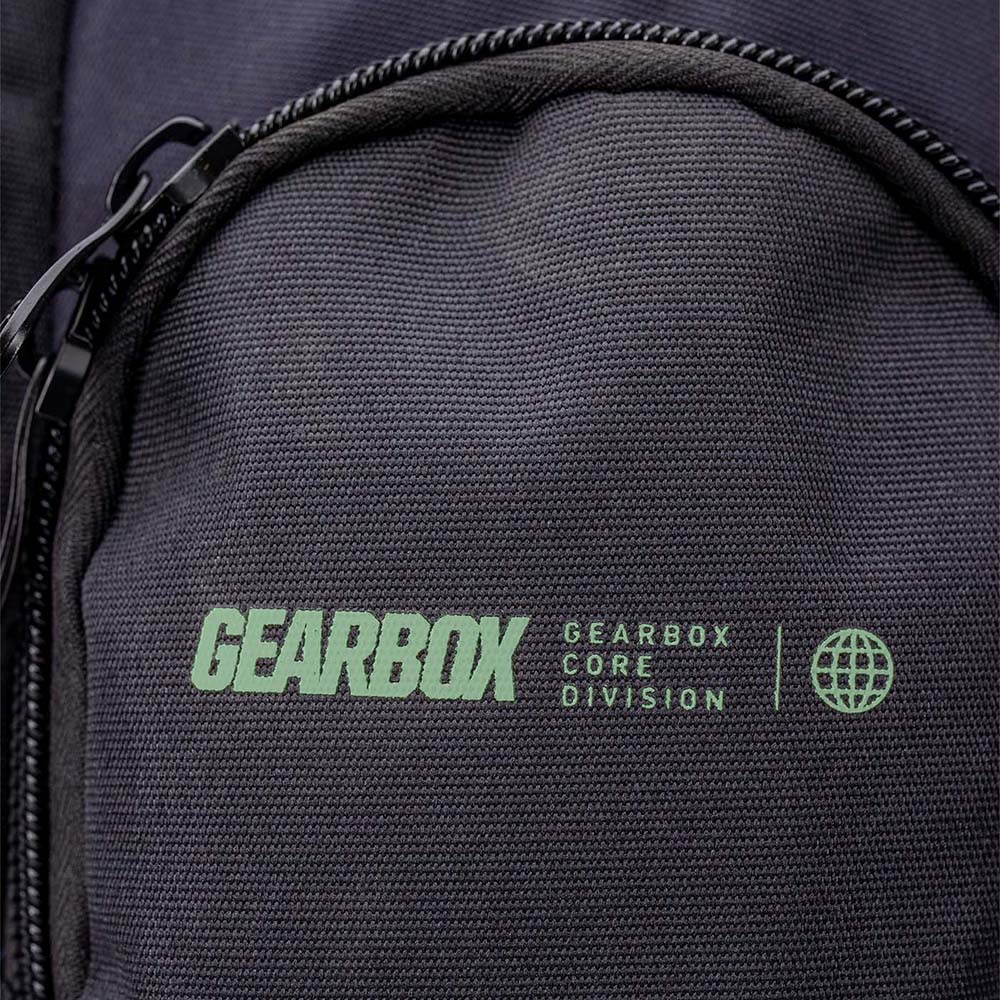 Balo Gearbox Backpack Black/Green chất liệu vải bền bỉ Balo Gearbox Backpack Black/Green chất liệu vải bền bỉ