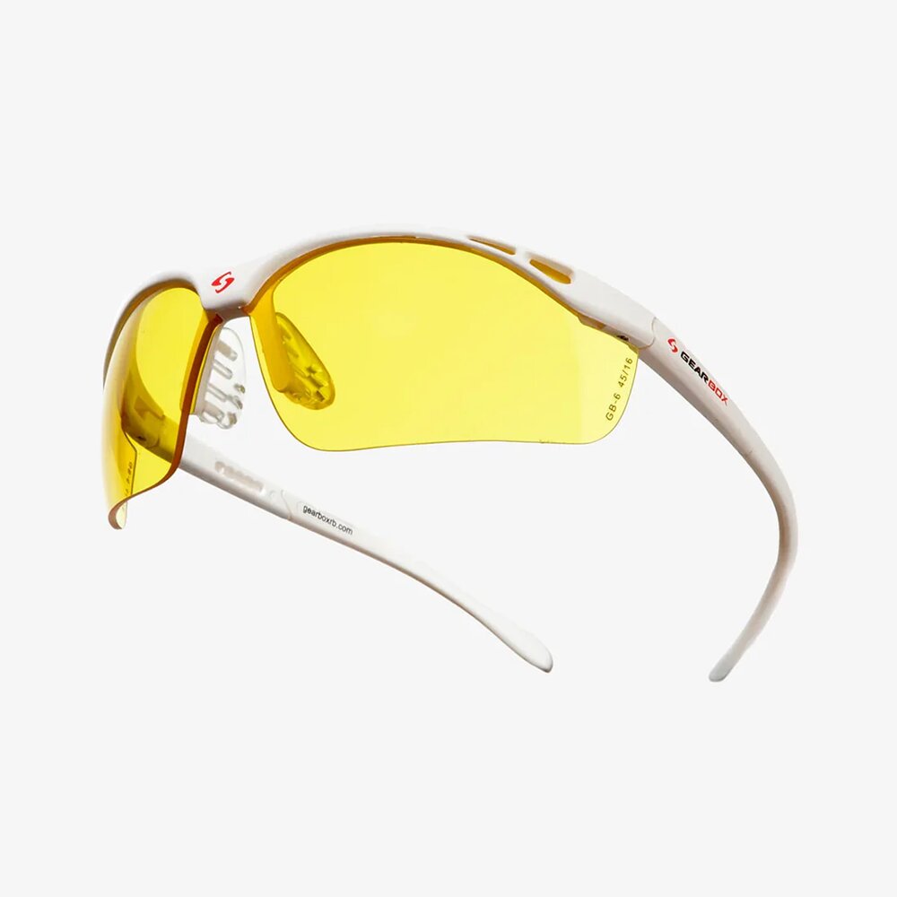 Kính pickleball Gearbox Slim Fit tròng Amber hổ phách cho sân thiếu sáng