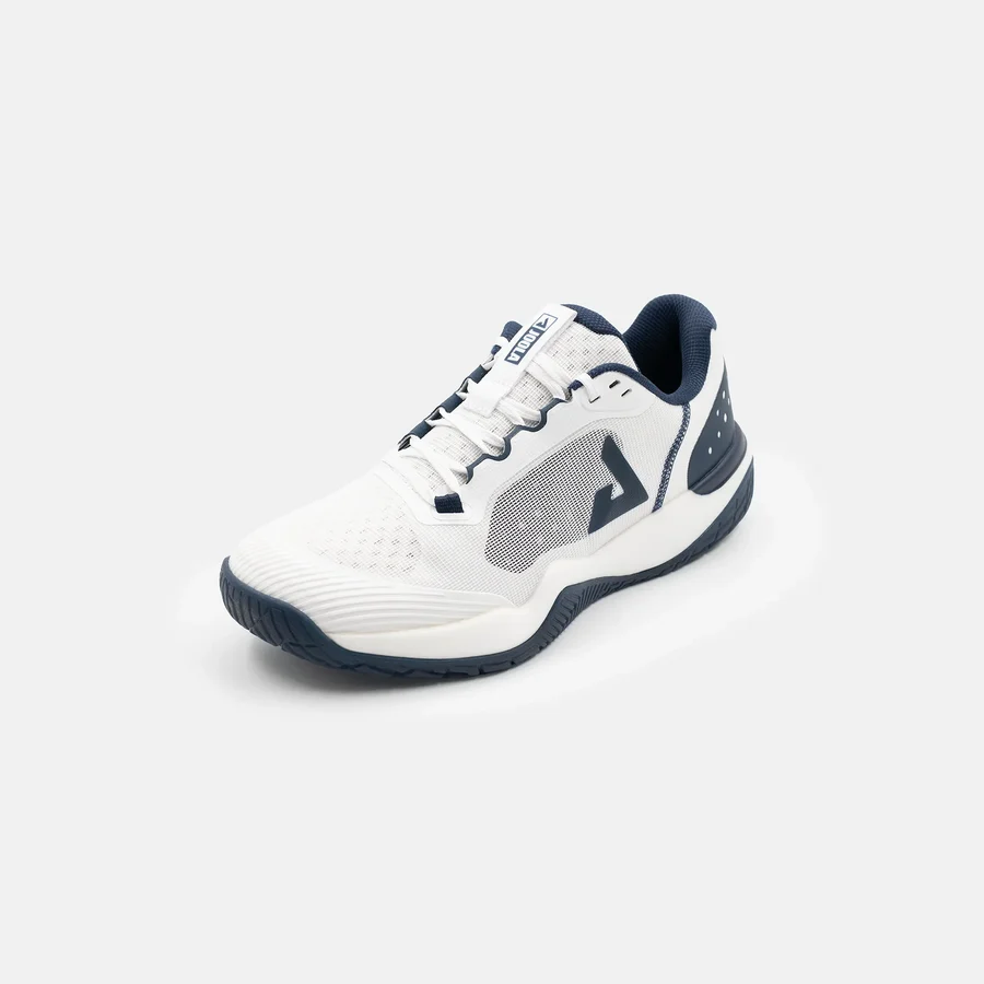 Giày Nam Joola FUNKSH1n_PB R4LLy (White/Midnight Navy) – góc chếch 3/4 phía trước