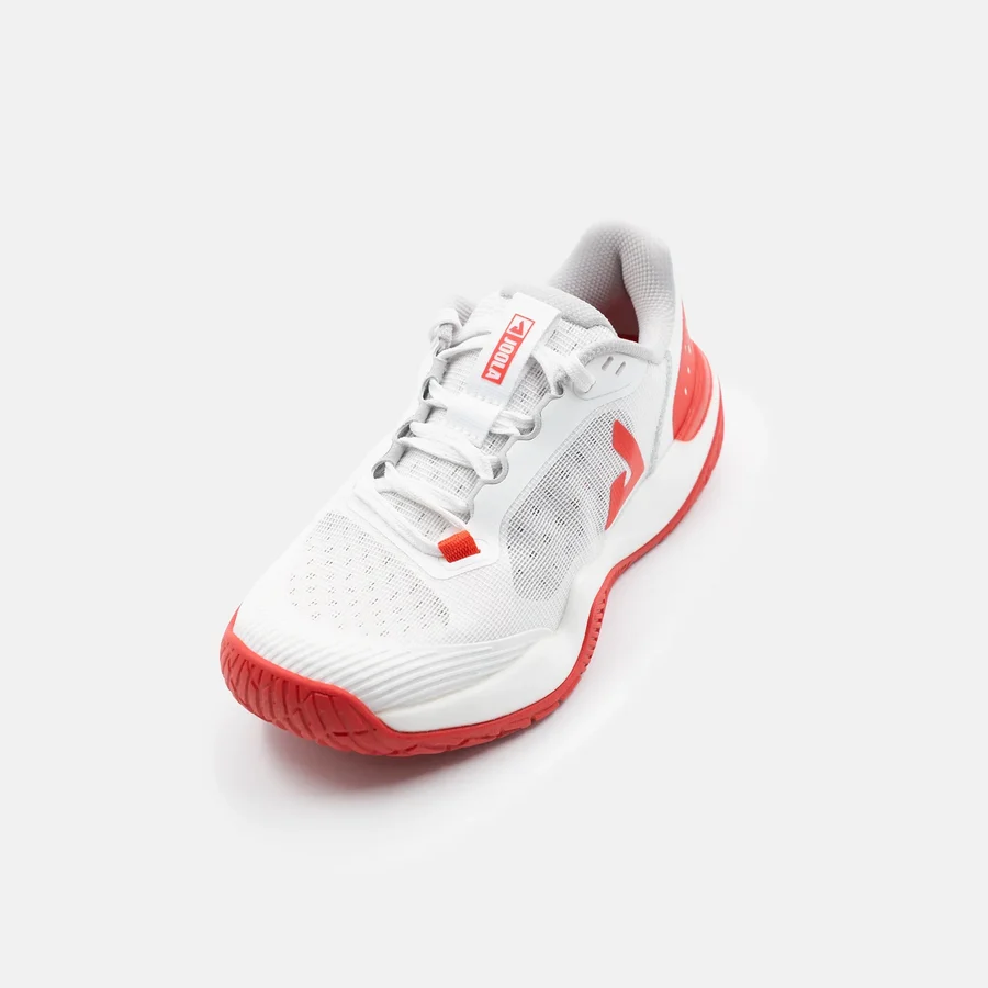 Giày Nữ Joola FUNKSH1n_PB R4LLy (White/Bright Red) – góc chếch 3/4 phía trước