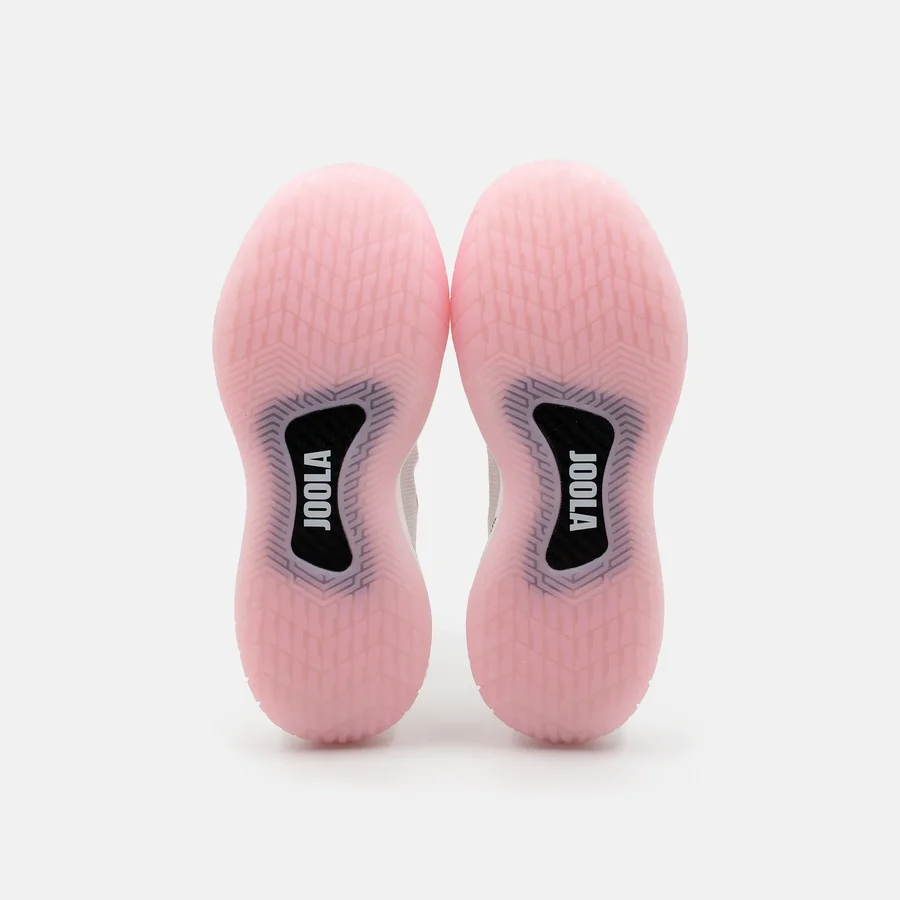 Hoa văn đế ngoài của Giày Nữ Joola FUNKSH1n_PB R4LLy (White/Light Pink) dùng cho cả sân trong nhà và ngoài trời