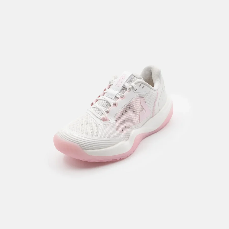 Giày Nữ Joola FUNKSH1n_PB R4LLy (White/Light Pink) – góc chếch 3/4 phía trước
