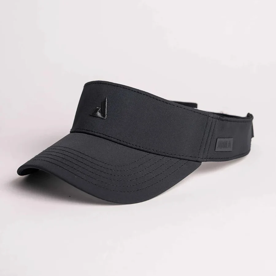 Visor JOOLA Essential bản đen, phần đỉnh đầu để hở