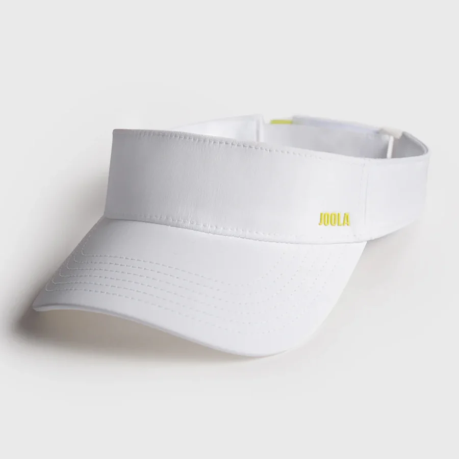 Visor JOOLA Printed Brim bản trắng, hoạ tiết in giấu dưới lưỡi trai