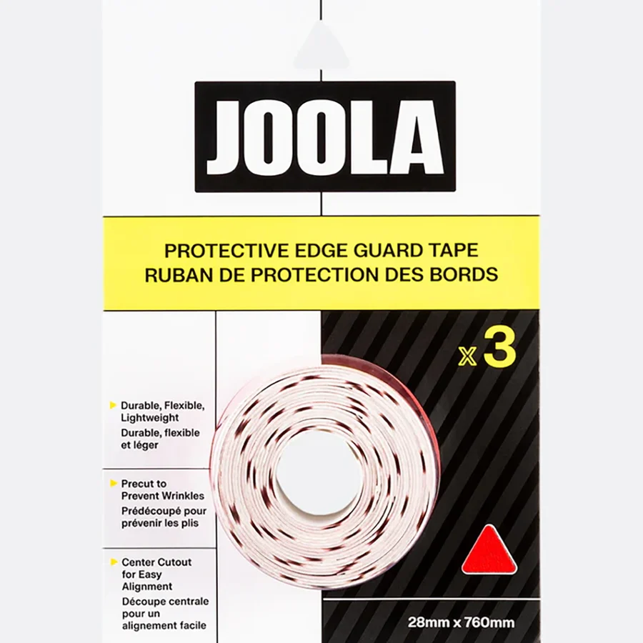 Gói băng bảo vệ cạnh JOOLA Pro V màu Blaze Red, ba cuộn một gói