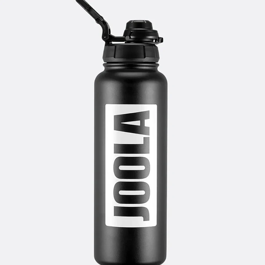 Bình nước JOOLA 40oz bản đen với quai xách kiểu carabiner