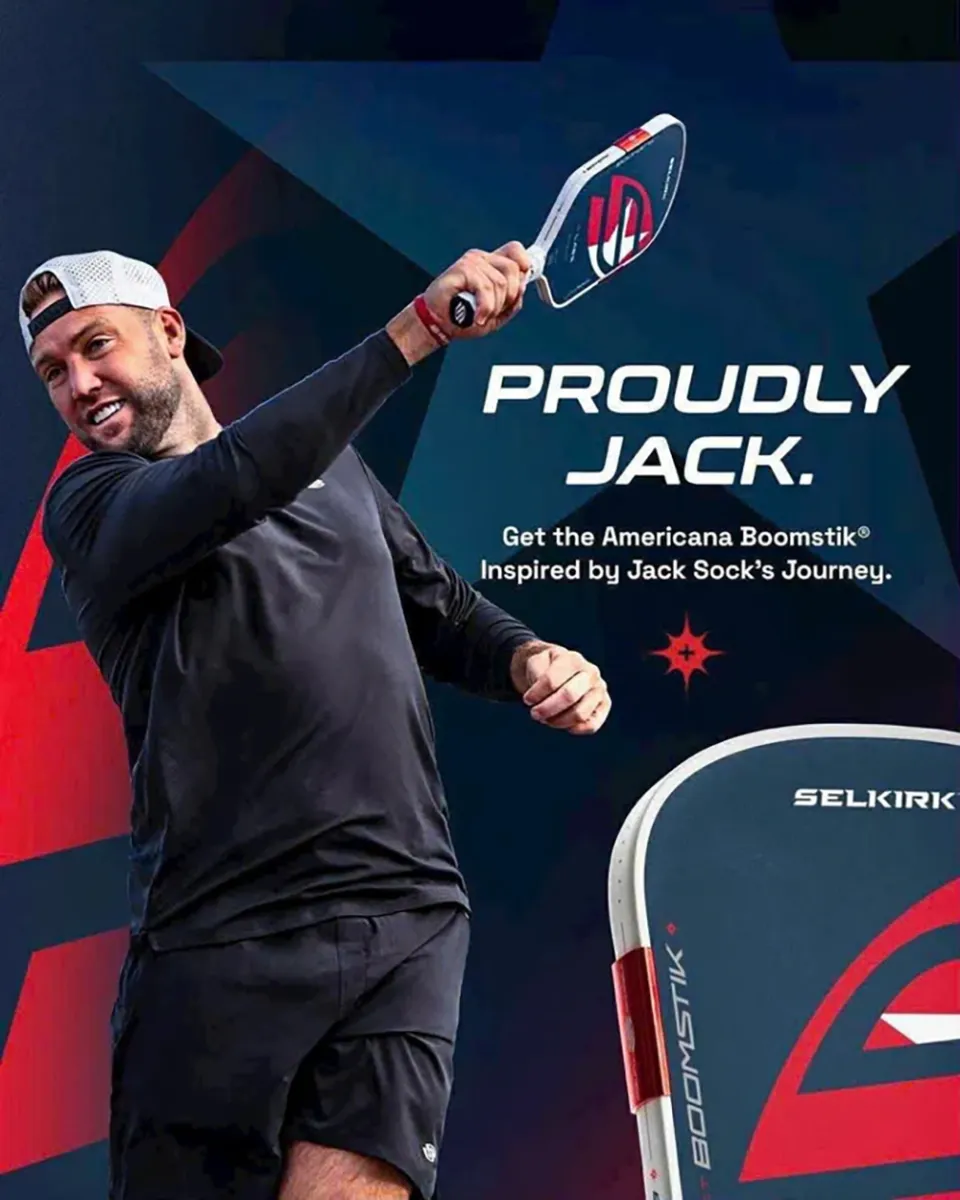 Vợt Selkirk Boomstik Jack Sock Signature - Limited Edition 16mm Vợt Selkirk Boomstik Jack Sock Signature - Limited Edition 16mm