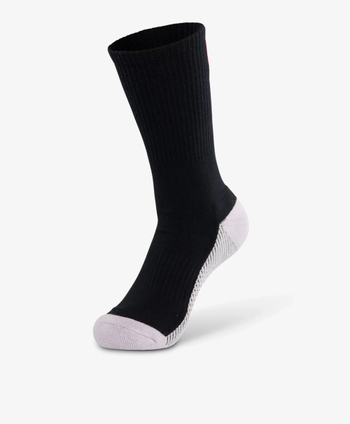 Gearbox Crew Socks - Black/Grey