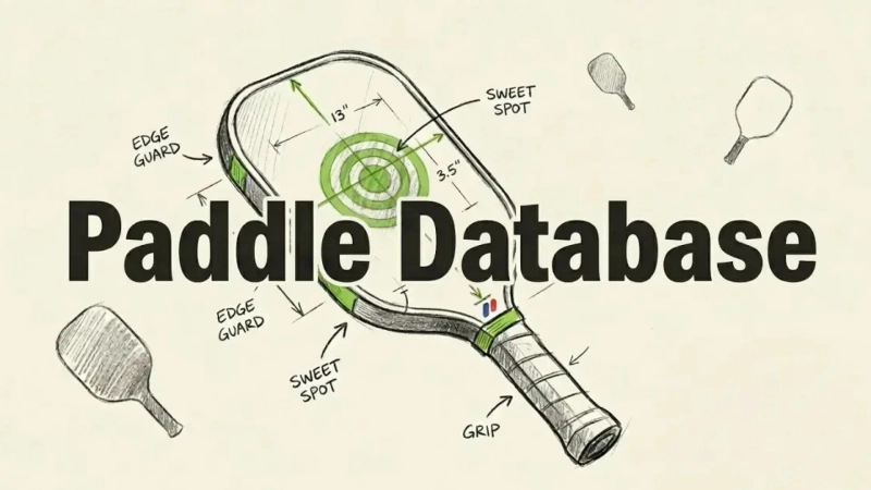 Ra mắt Paddle Database cơ sở dữ liệu vợt pickleball hỗ trợ người chơi
