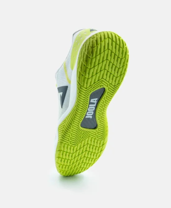 Giày Nam Joola FUNKSH1n_PB R4LLy (White/Black-Pickleball Green) – dựng nghiêng khoe đế ngoài - Ảnh 3