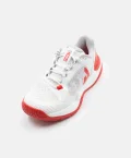 Giày Nữ Joola FUNKSH1n_PB R4LLy (White/Bright Red) – góc chếch 3/4 phía trước - Ảnh nhỏ 2