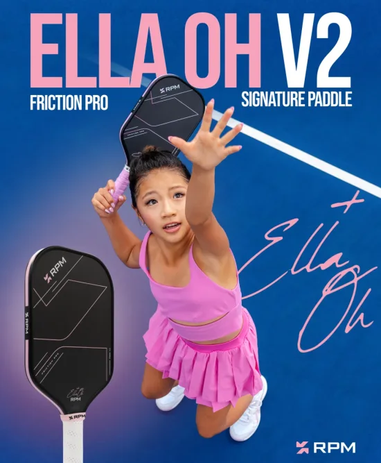 Ella Oh với vợt Signature V2 - Ảnh 5